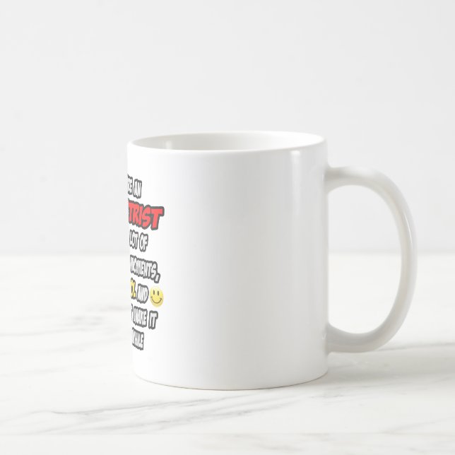 Optometrist .. OMG WTF LOL Coffee Mug (Right)