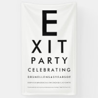 Optometrist Ophthalmologist Exit Retirement Party