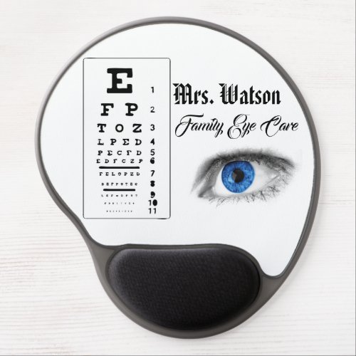 Optometrist Ophthalmologist Eye DestinyS Destiny Gel Mouse Pad