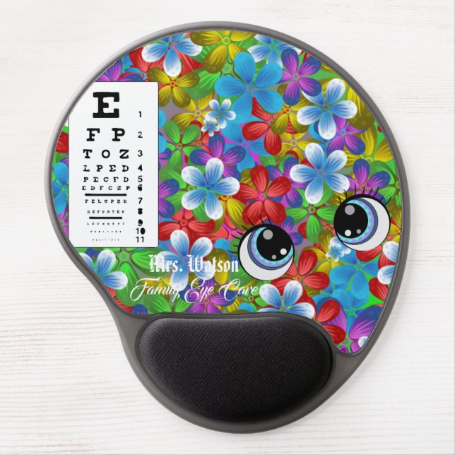 Optometrist Ophthalmologist  Gel Mouse Pad (Front)