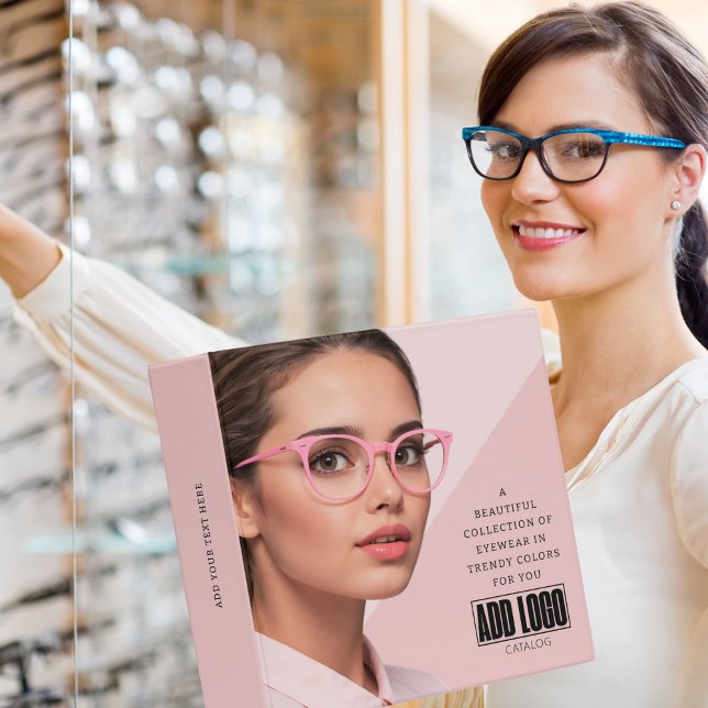 Optometrist Ophthalmology Eyewear Business 3 Ring Binder (Creator Uploaded)