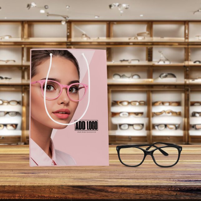 Optometrist Ophthalmology Eyewear Business Medium Gift Bag (Creator Uploaded)