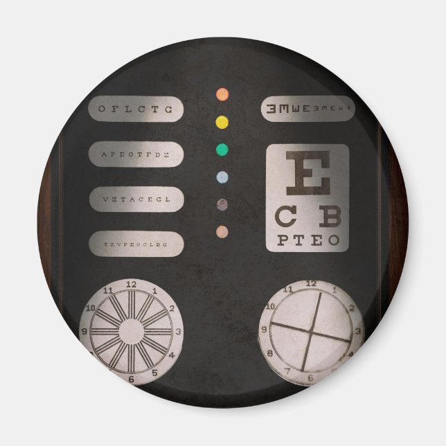 Optometrist - Optical Confusion Magnet (Front)