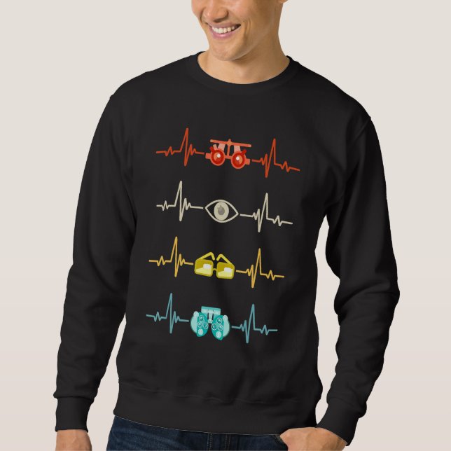 Optometrist Optician Optometry Ophthalmologist Hea Sweatshirt (Front)