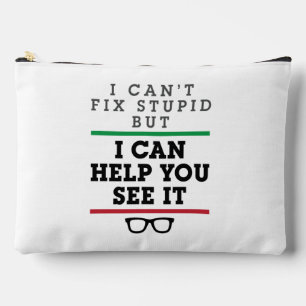 Optometrist Optometry Ophthalmology See Stupid Accessory Pouch