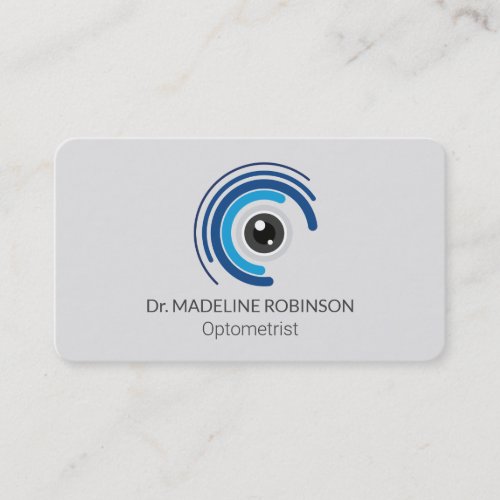 Optometrist | Physician | Health Care Appointment Card