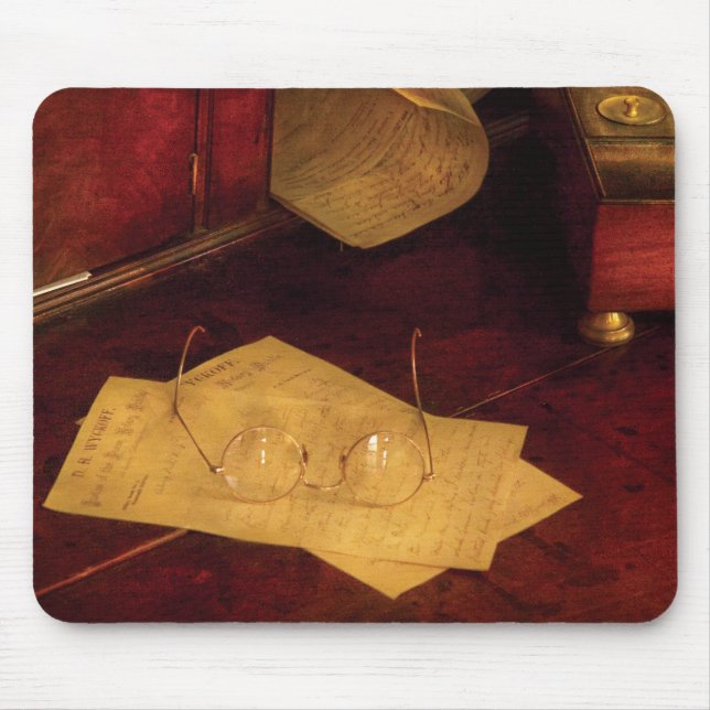 Optometrist - Reading Glasses Mouse Pad (Front)