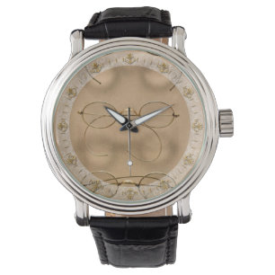 Optometrist - Simple gold frames Watch