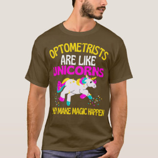 Optometrist Unicorn Magical Optometry T-Shirt
