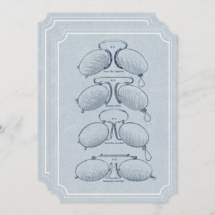 Optometrist Vintage Eyeglasses Graduation Card