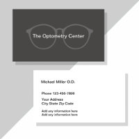 Optometry Business Card Design