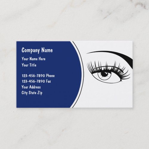 Optometry Business Cards