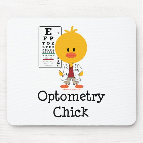 Optometry Chick Mousepad