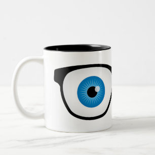 Optometry Eyes Two-Tone Coffee Mug