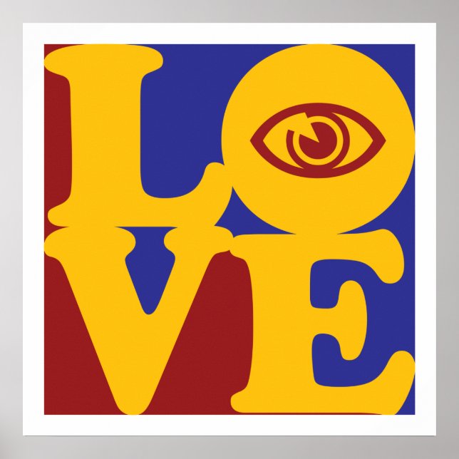 Optometry Love Poster (Front)