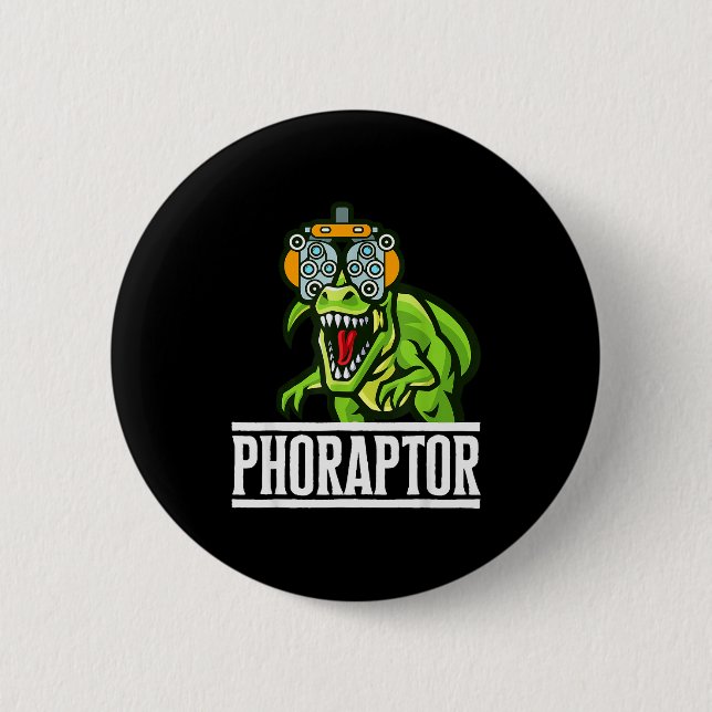 Optometry Machine Phoropter Funny Optometrist Phor Button (Front)