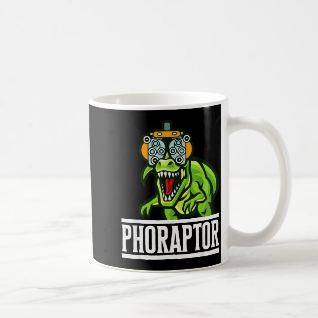 Optometry Machine Phoropter Funny Optometrist Phor Coffee Mug (Right)