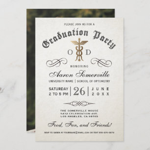 Optometry School Graduation Invitations