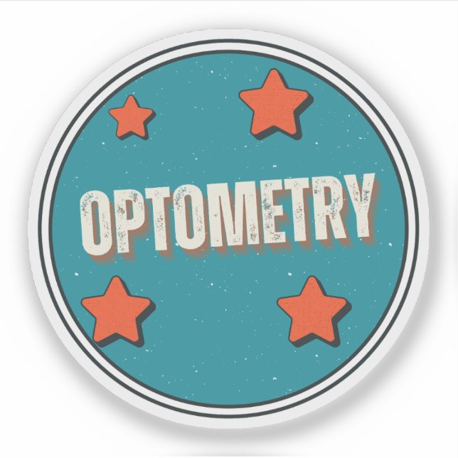 Optometry Sticker (Front)