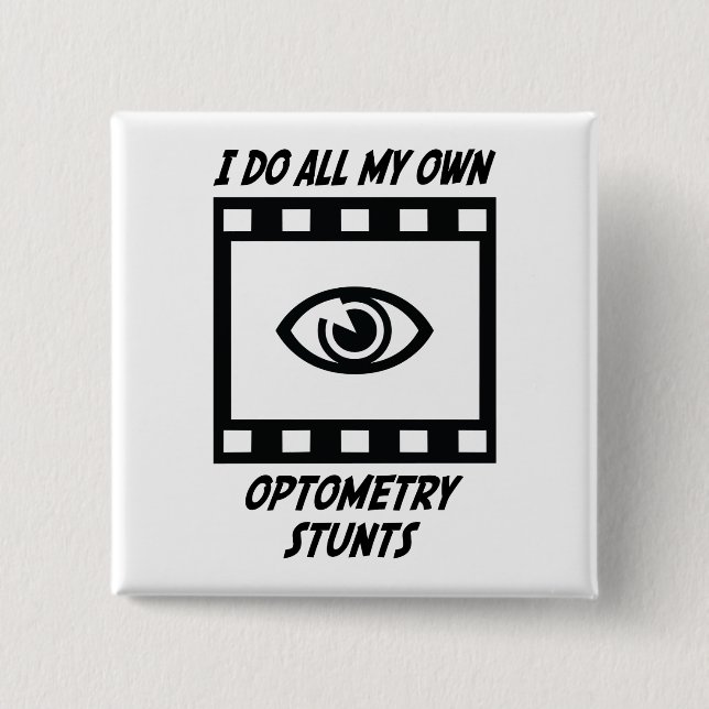 Optometry Stunts Button (Front)