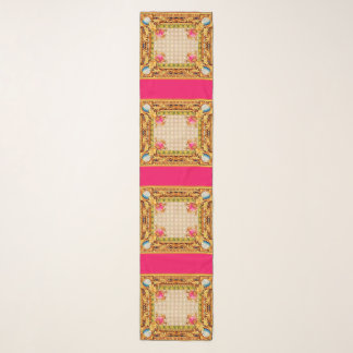 opulent baroque print scarf