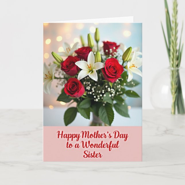 Opulent Bloom Mothers Day Card (Front)