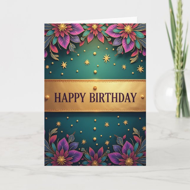 Opulent Celebration Art Card (Front)