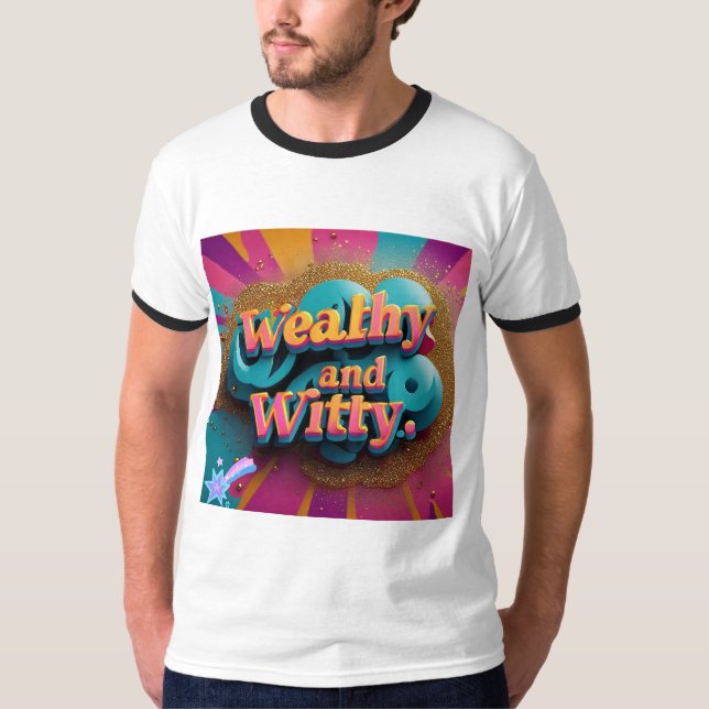 "Opulent Charm" T-Shirt (Front)