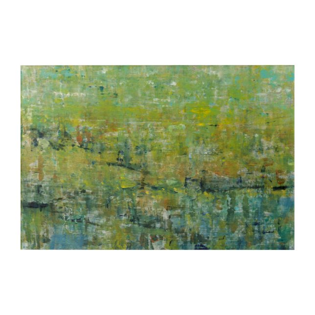 Opulent Field II Acrylic Print (Front)