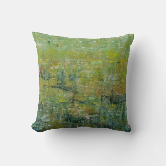 Opulent Field II Throw Pillow (Front)