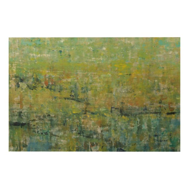 Opulent Field II Wood Wall Decor (Front)