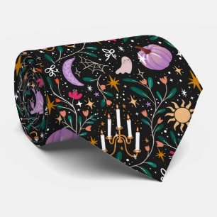 Opulent Halloween Party Spooky Classic Modern Neck Tie