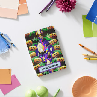 Opulent Halloween Spooky Pumpkins and Pattern iPad Mini Cover