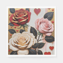 Opulent Hearts and Roses