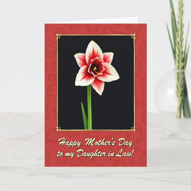 Opulent Mothers Day Tribute Card (Front)
