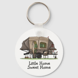 Opus 4 Pop Up Camper | Travel Trailer | Camper Van Keychain