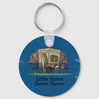 Opus 4 Pop Up Camper | Travel Trailer | Camper Van Keychain