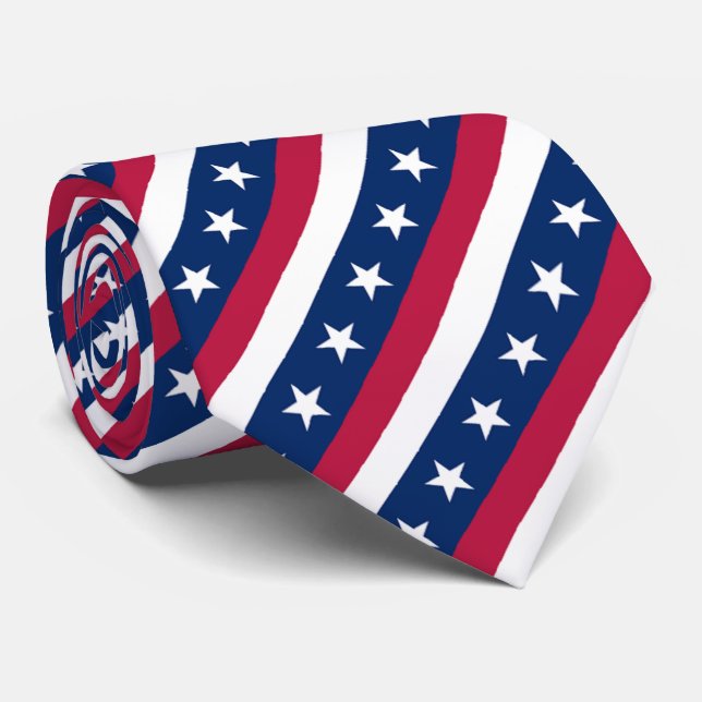 OPUS American Patriotic Neck Tie (Rolled)