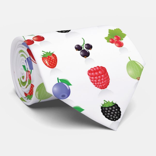 OPUS Berries Neck Tie (Rolled)