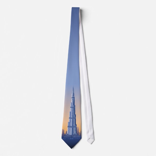 OPUS Burj Khalifa Neck Tie (Front)