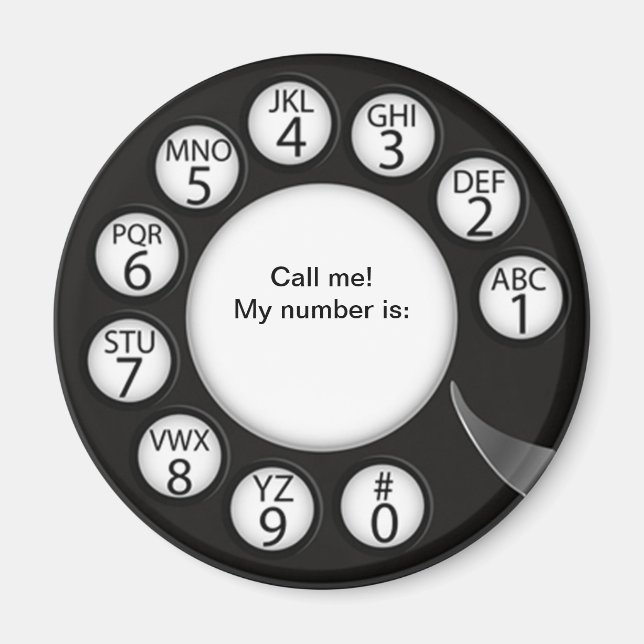 OPUS Call the Man! Magnet (Front)