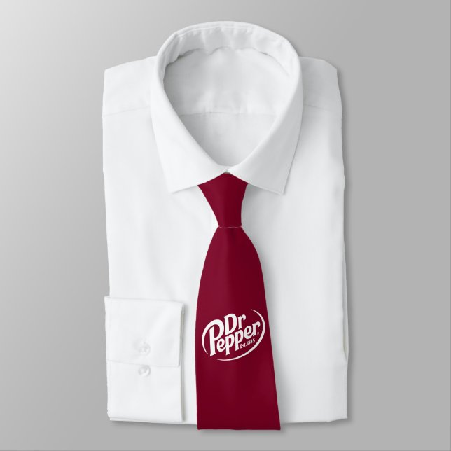 OPUS Dr Pepper Neck Tie (Tied)