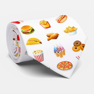 OPUS Fast food Neck Tie