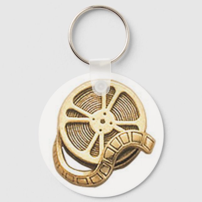 OPUS Gold Film Reel Keychain (Front)