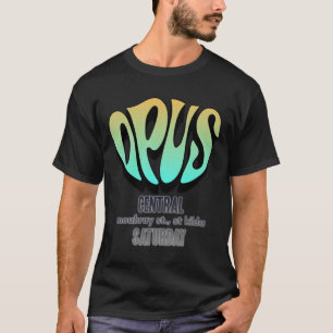 OPUS nightclub logo flier vintage Melbourne T-Shirt