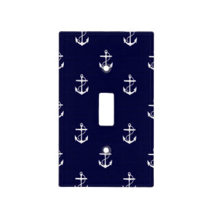 Opus Posh Anchor Nautical Design Light Switch Cover