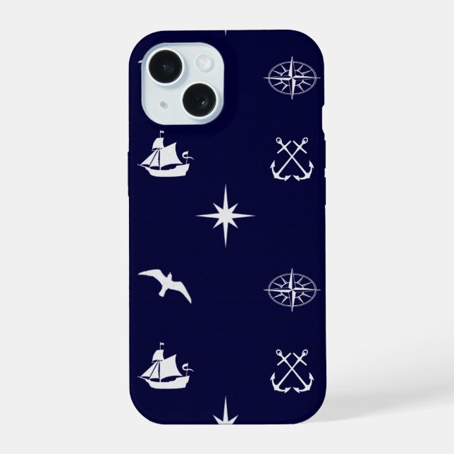 Opus Posh Nautical Iphone Case (Back)
