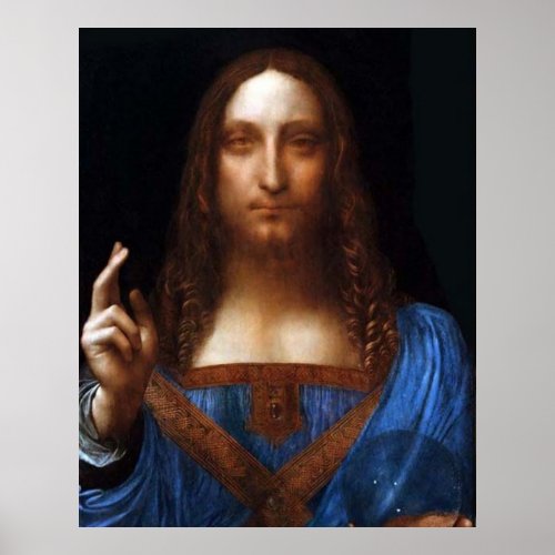 Opus SalvatorMundi a Magistro Leonardo da Vinci Poster