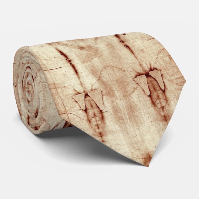 OPUS Shroud of Turin Neck Tie (Rolled)