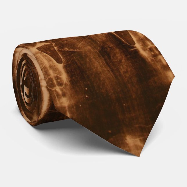 OPUS Shroud of Turin Neck Tie (Rolled)